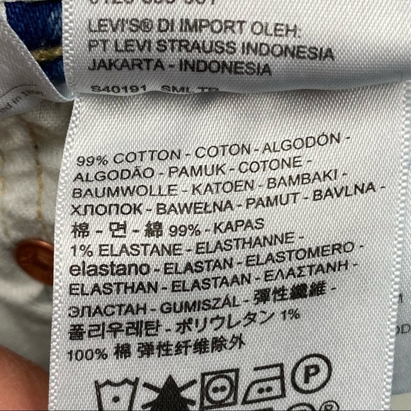 Levi’s Selvedge 501 Distressed Raw Hem Shorts Sz30 - Picture 15 of 16